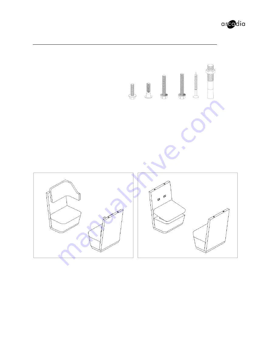 Arcadia 6513-65TS Assembly Instructions Download Page 1