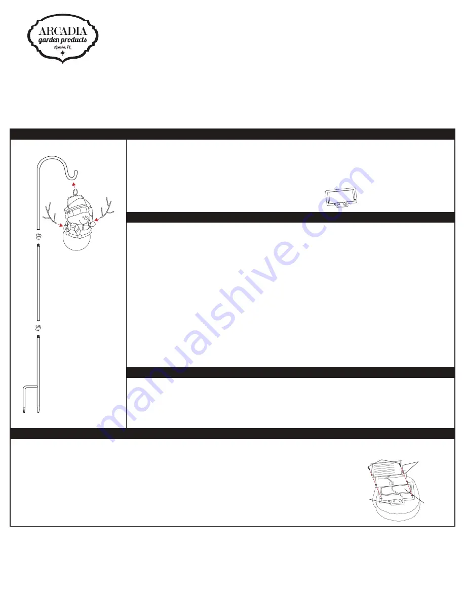 Arcadia XM01 Assembly Download Page 1