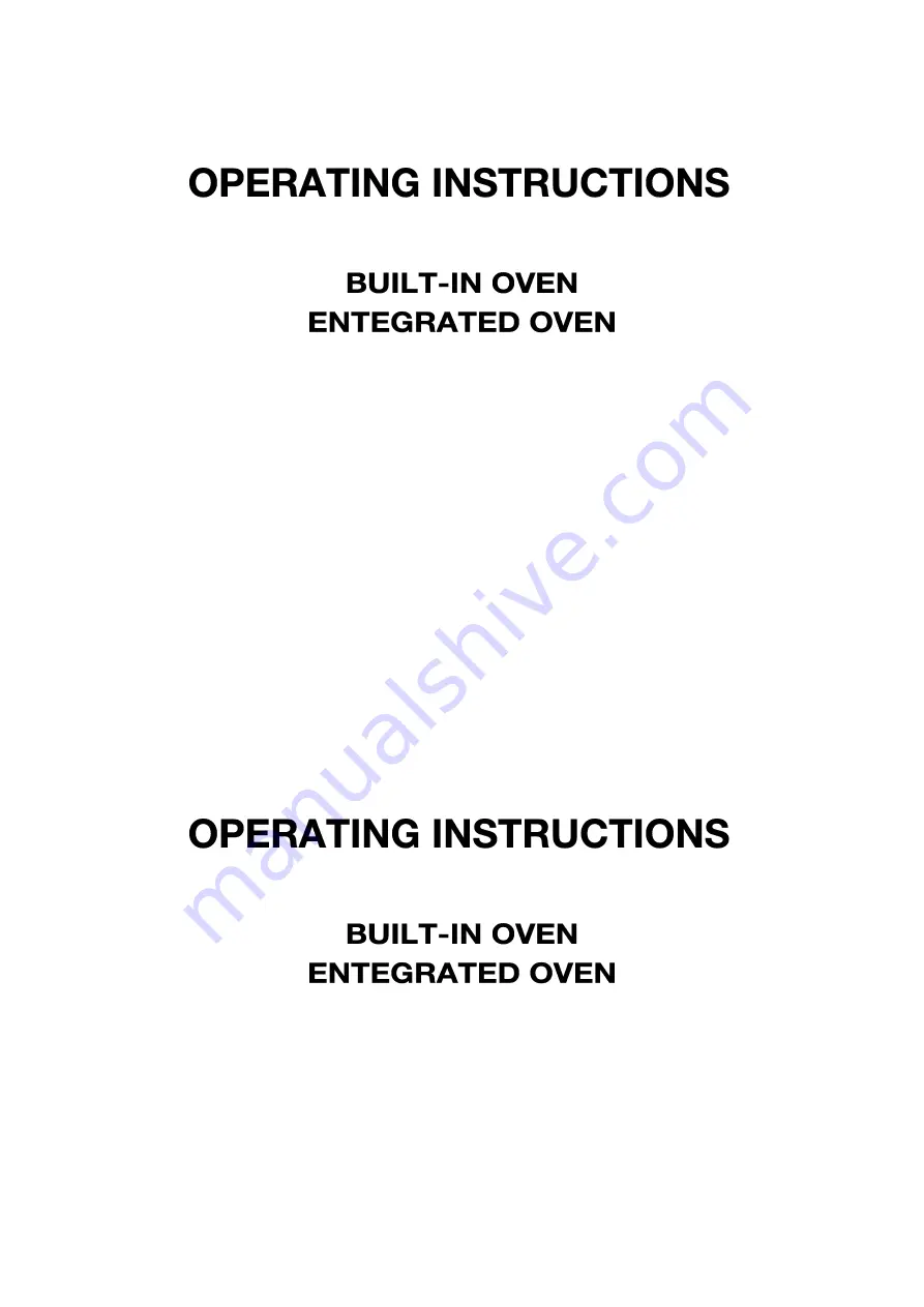 arcelik 4700TW Operating Instructions Manual Download Page 1