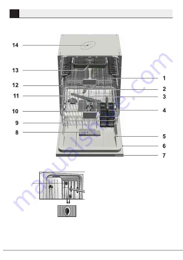 arcelik 9300 SS WF User Manual Download Page 10