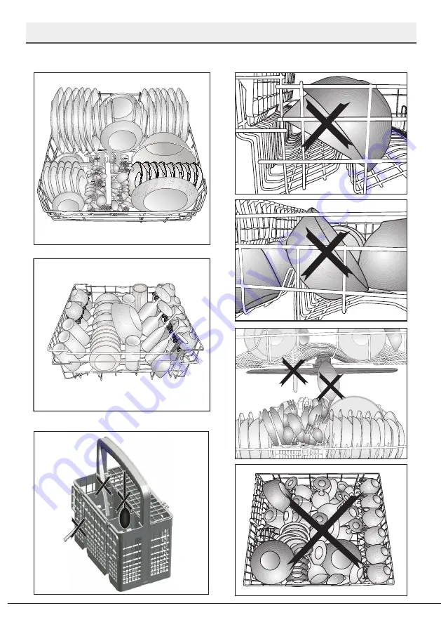 arcelik 9300 SS WF User Manual Download Page 24