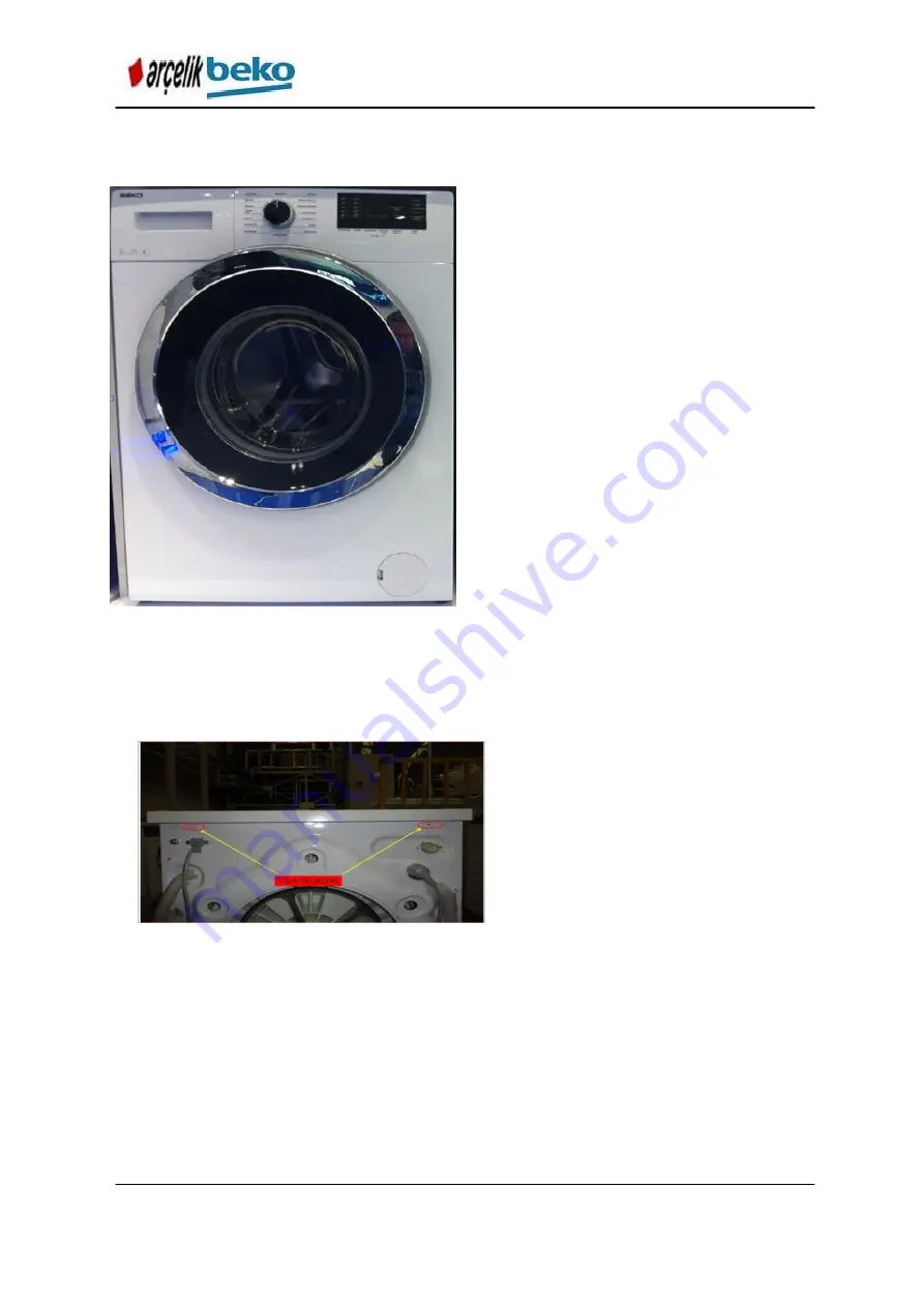 arcelik Beko B13 Service Handbook Download Page 83