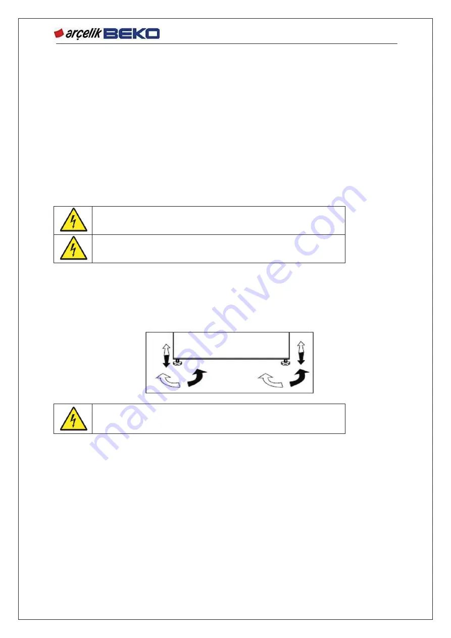 arcelik BEKO G91629NWU Service Manual Download Page 15