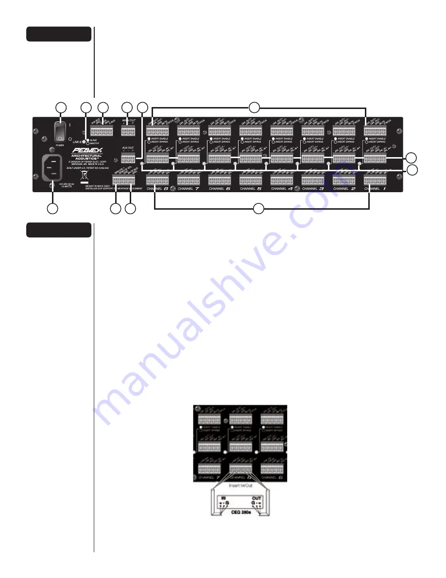 Architectural Acoustics AUTOMIX CONTROL 8 User Manual Download Page 21