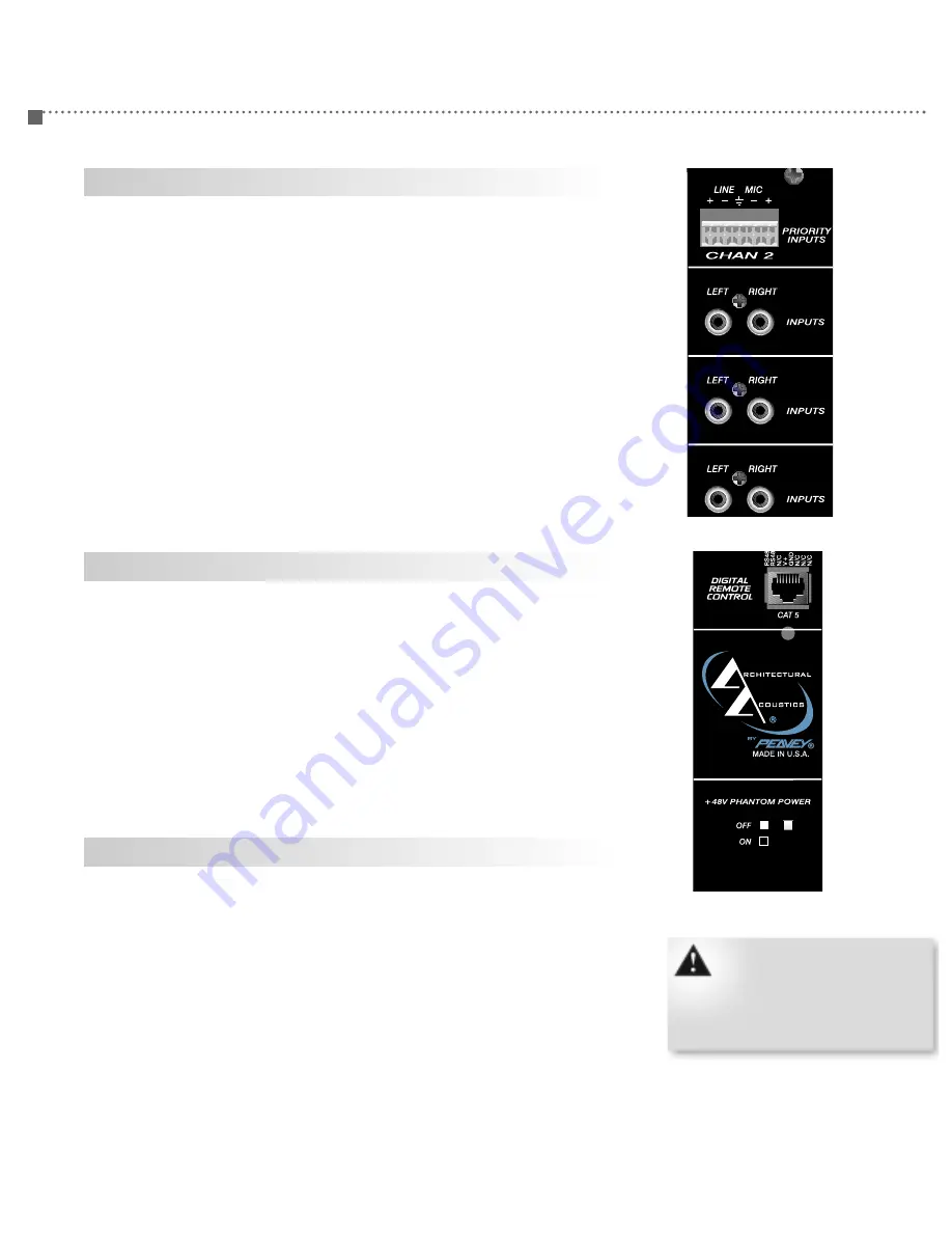 Architectural Acoustics PZS 140RA User Manual Download Page 12