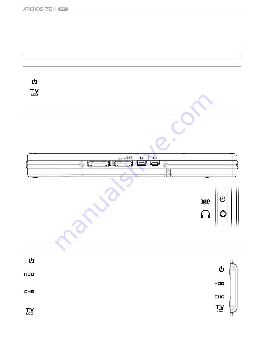 Archos 500936 - 704 WiFi Скачать руководство пользователя страница 4