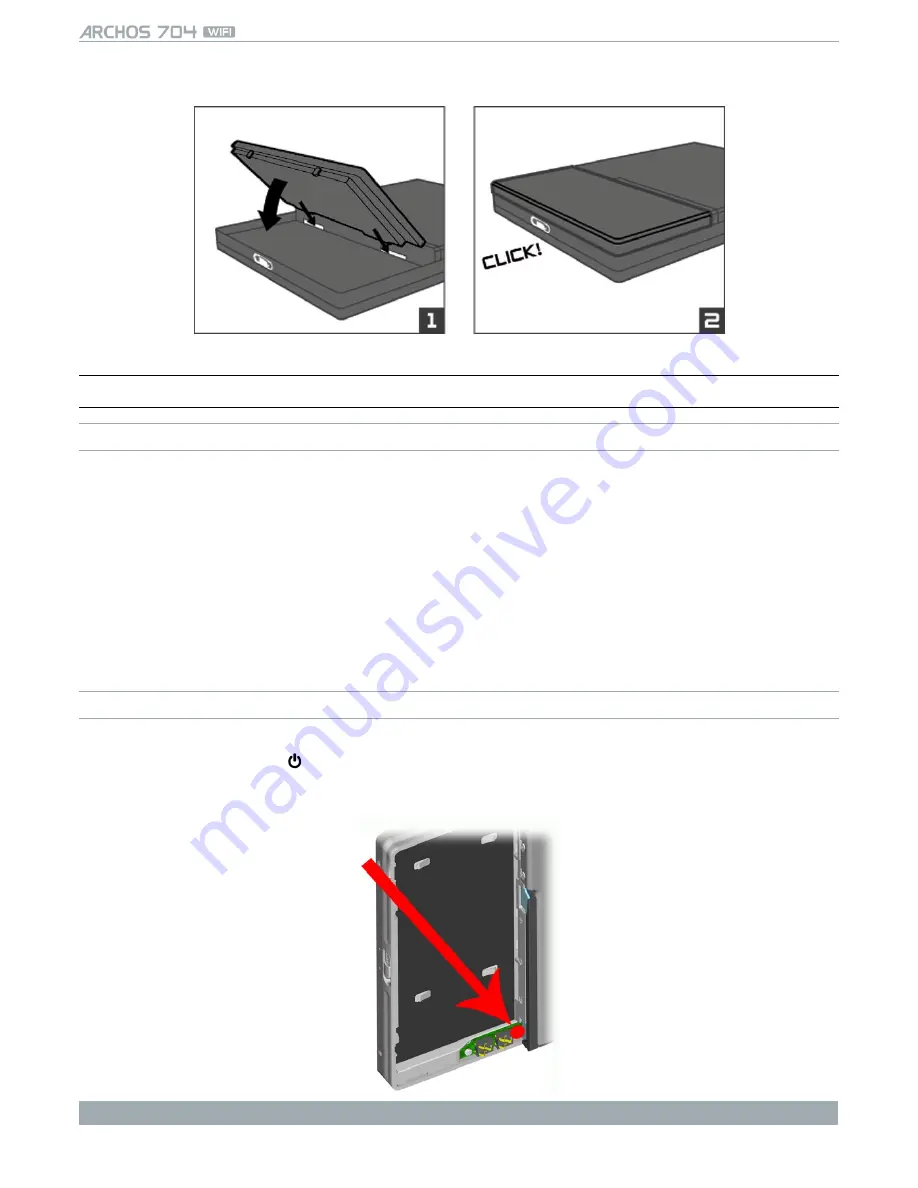 Archos 500936 - 704 WiFi Скачать руководство пользователя страница 8