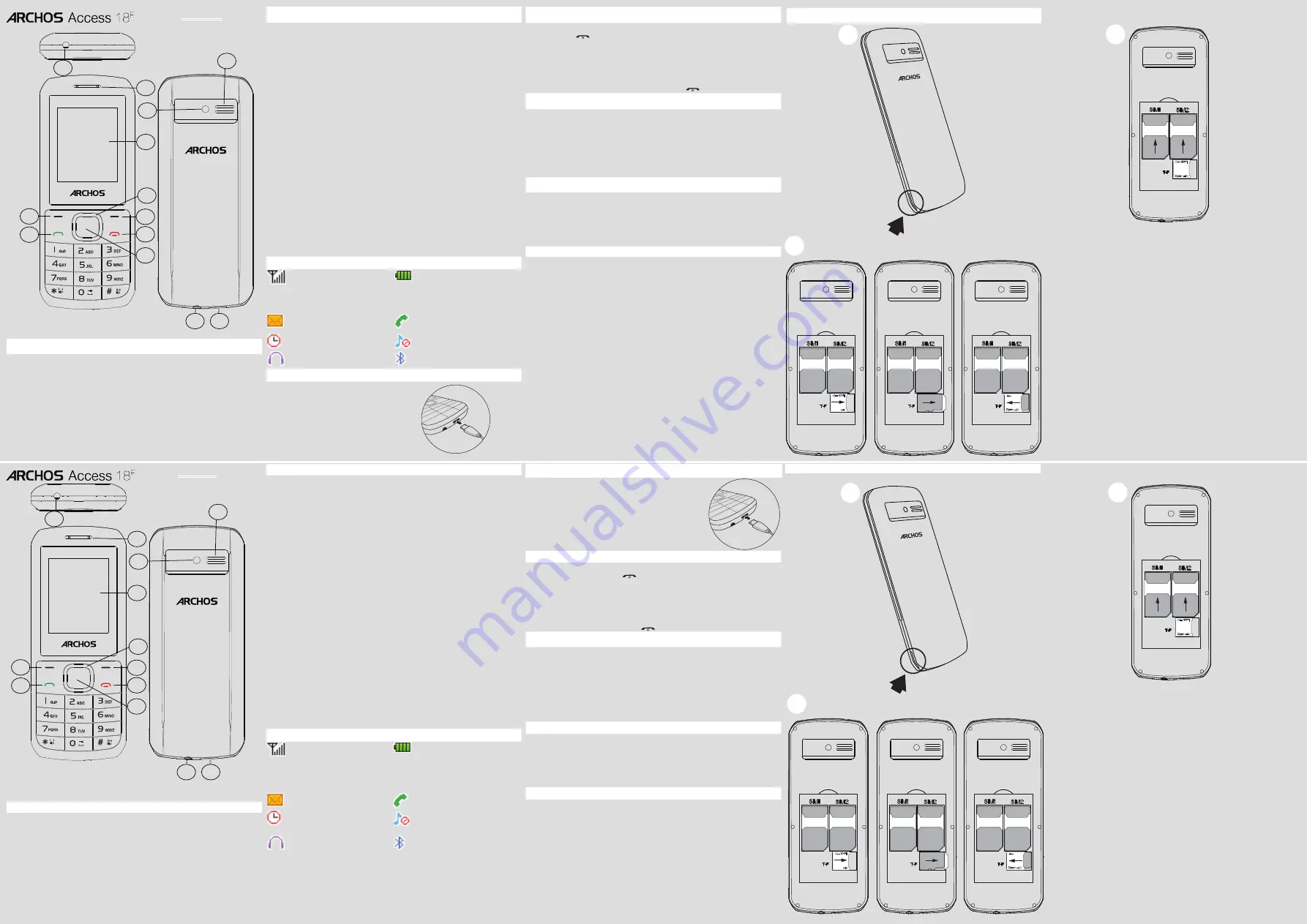 Archos Access 18F Manual Download Page 1