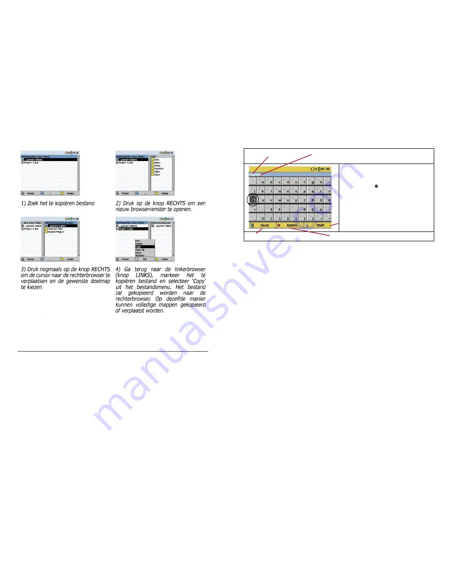 Archos AV400 Series (Dutch) Gebruikershandleiding Download Page 27