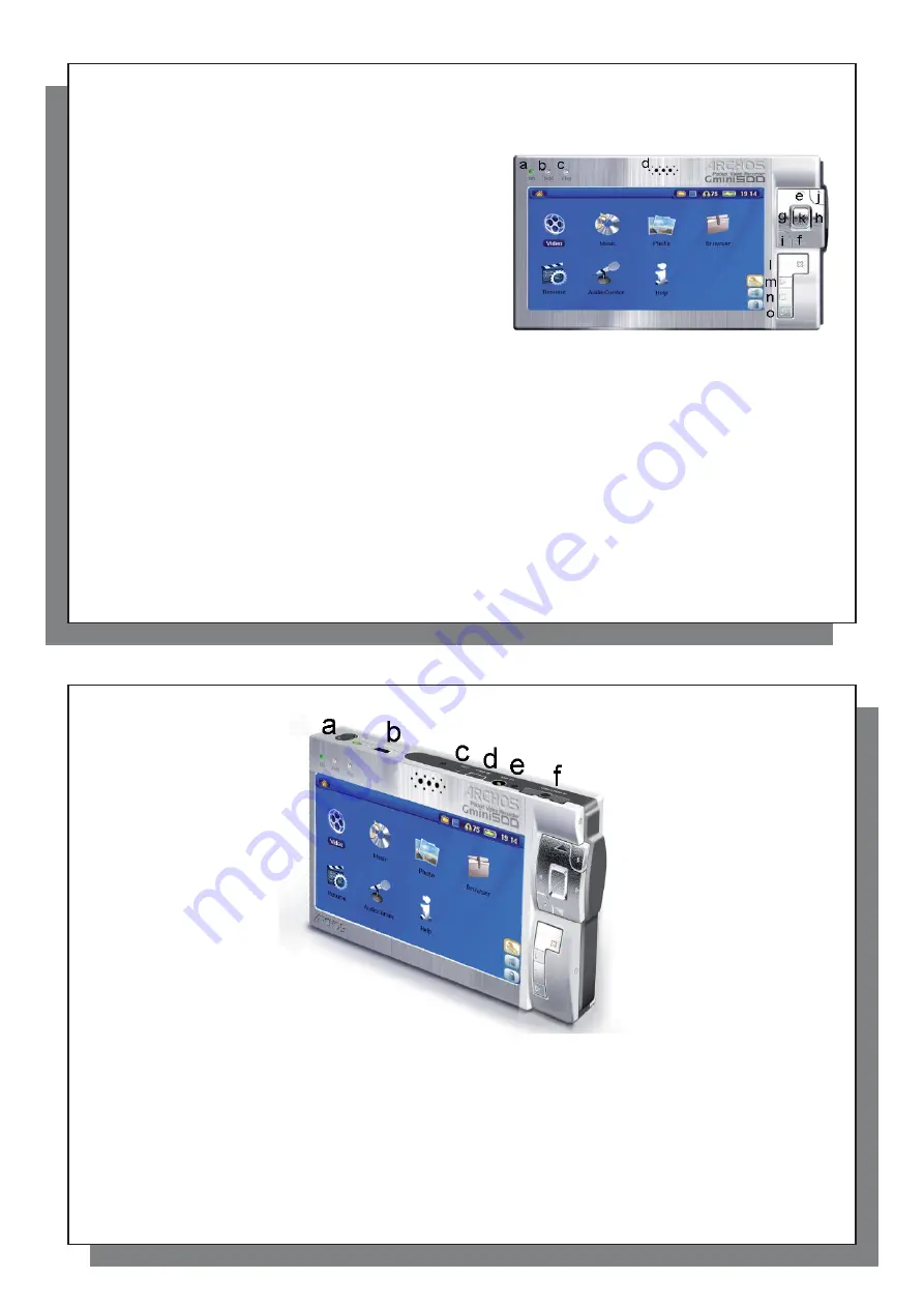 Archos Gmini 500 Series (German) Benutzerhandbuch Download Page 4