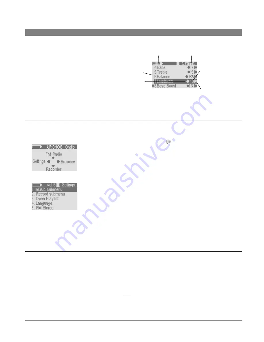 Archos ONDIO (German) Benutzerhandbuch Download Page 19