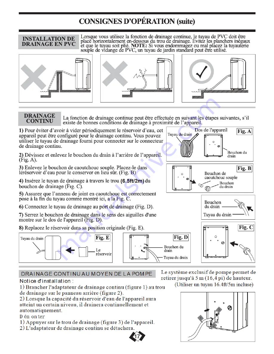 Arctic Air ADR70A1C Owner'S Use & Care Manual Download Page 18