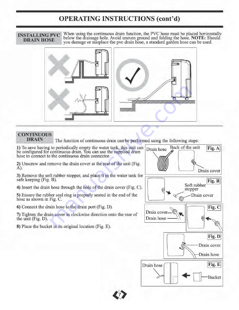 Arctic Aire ADR30A1G Owner'S Use And Care Manual Download Page 8