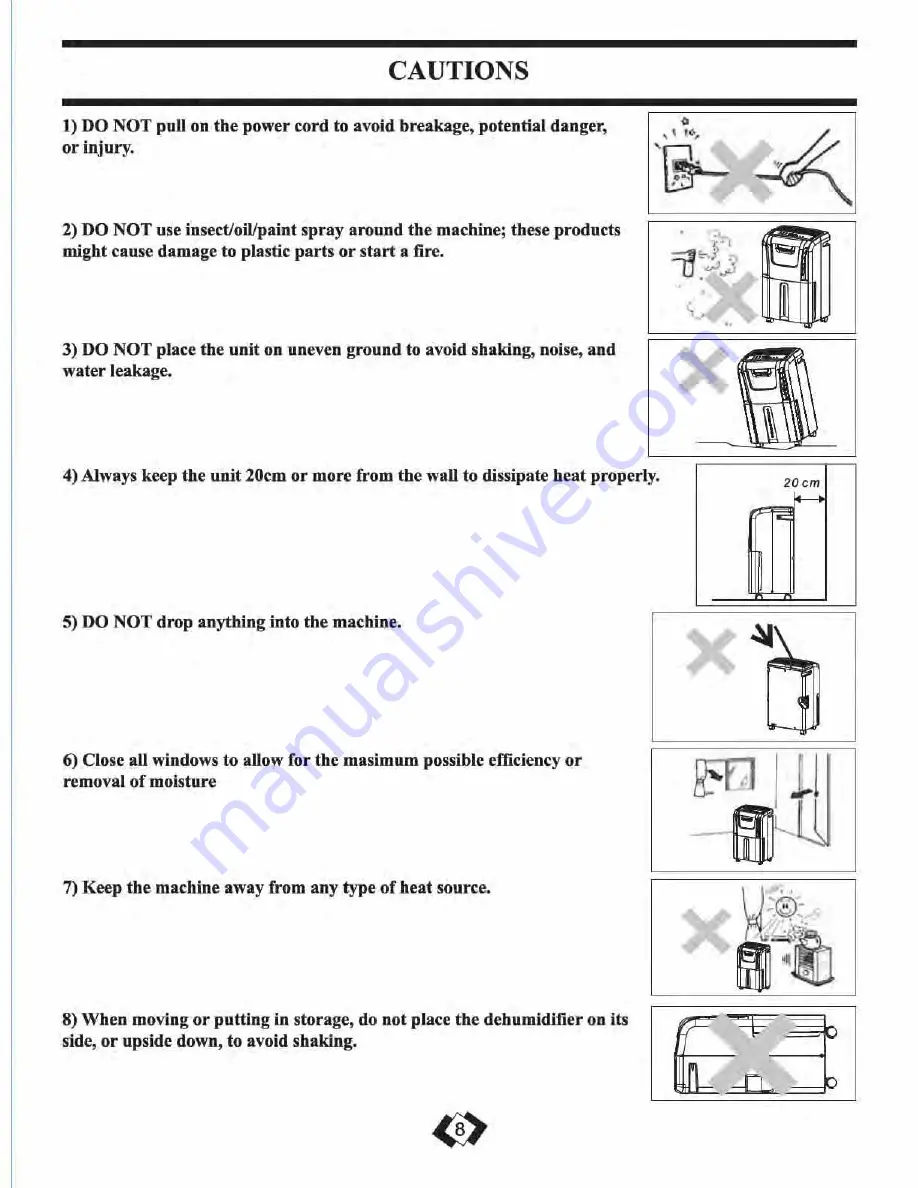 Arctic Aire ADR30A1G Owner'S Use And Care Manual Download Page 9