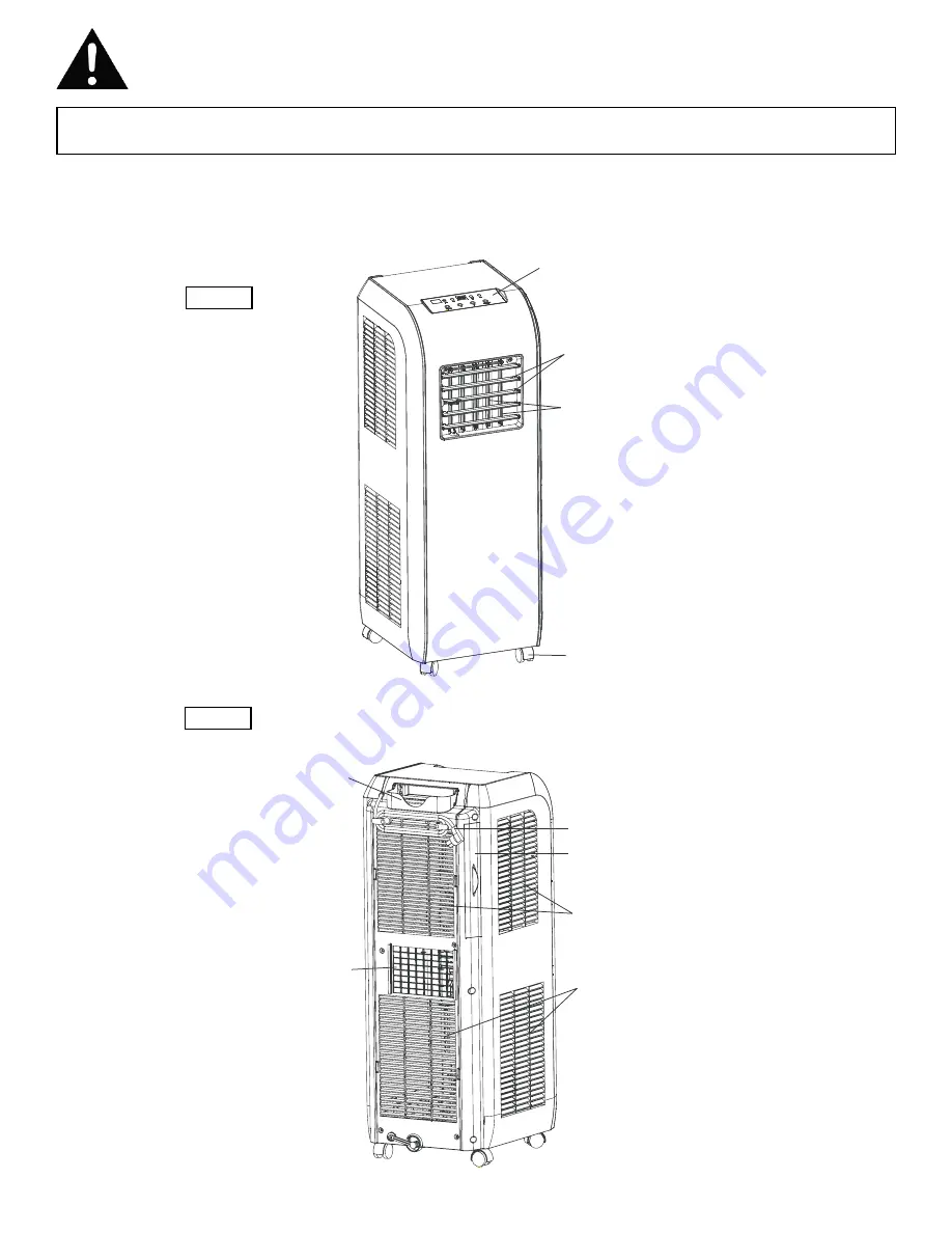 Arctic Aire DPA80C1WA Owner'S Use And Care Manual Download Page 5