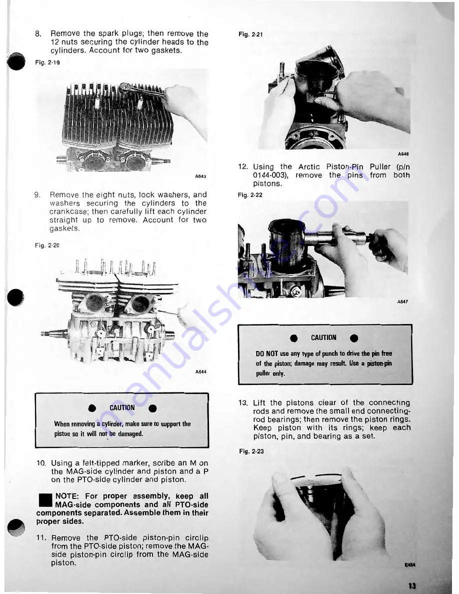 Arctic Cat EL TIGRE 1980 Service Manual Download Page 19