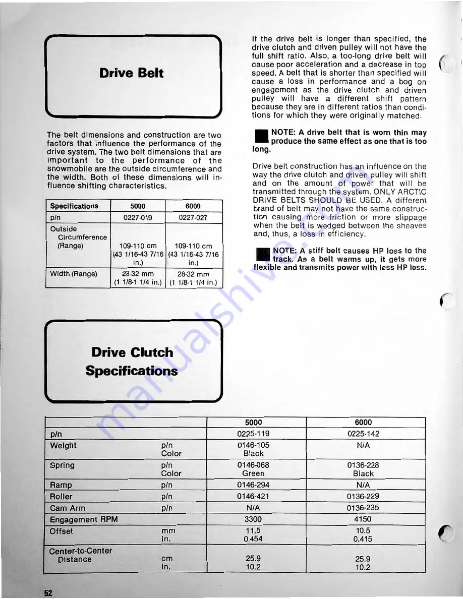 Arctic Cat EL TIGRE 1980 Service Manual Download Page 58