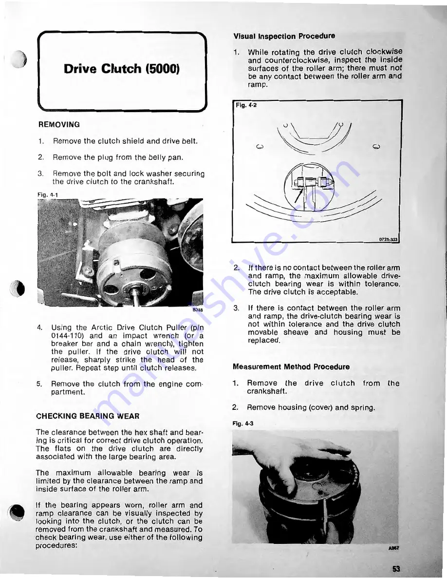 Arctic Cat EL TIGRE 1980 Service Manual Download Page 59