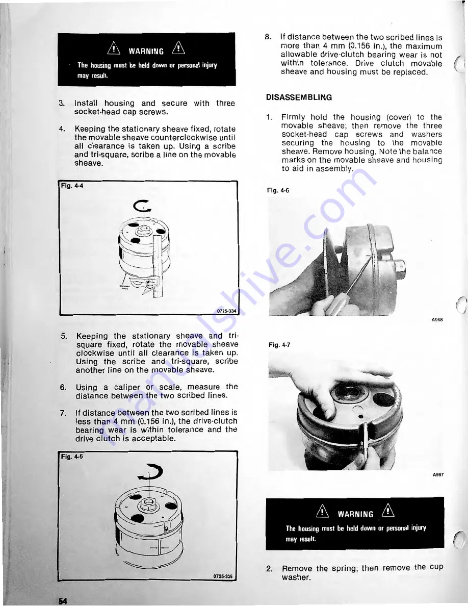 Arctic Cat EL TIGRE 1980 Service Manual Download Page 60