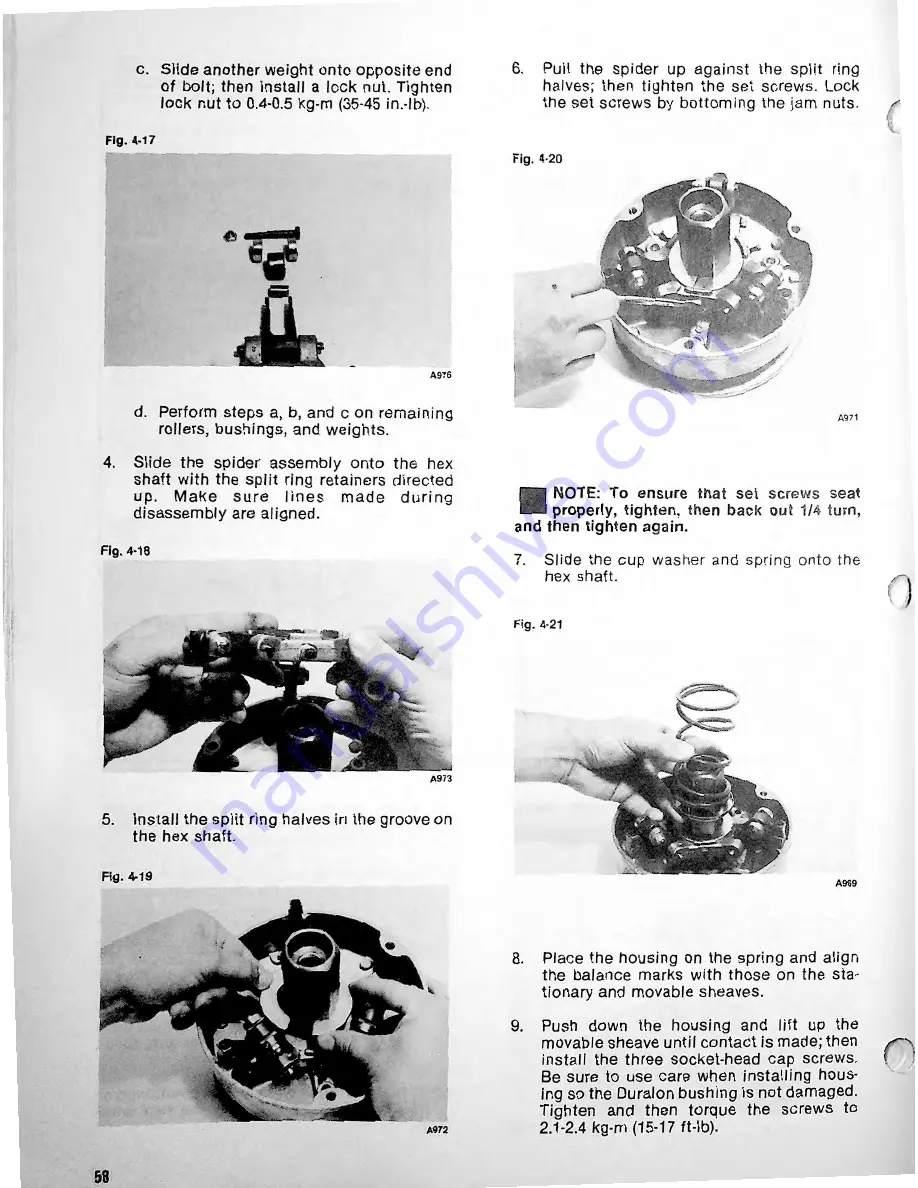 Arctic Cat EL TIGRE 1980 Service Manual Download Page 64