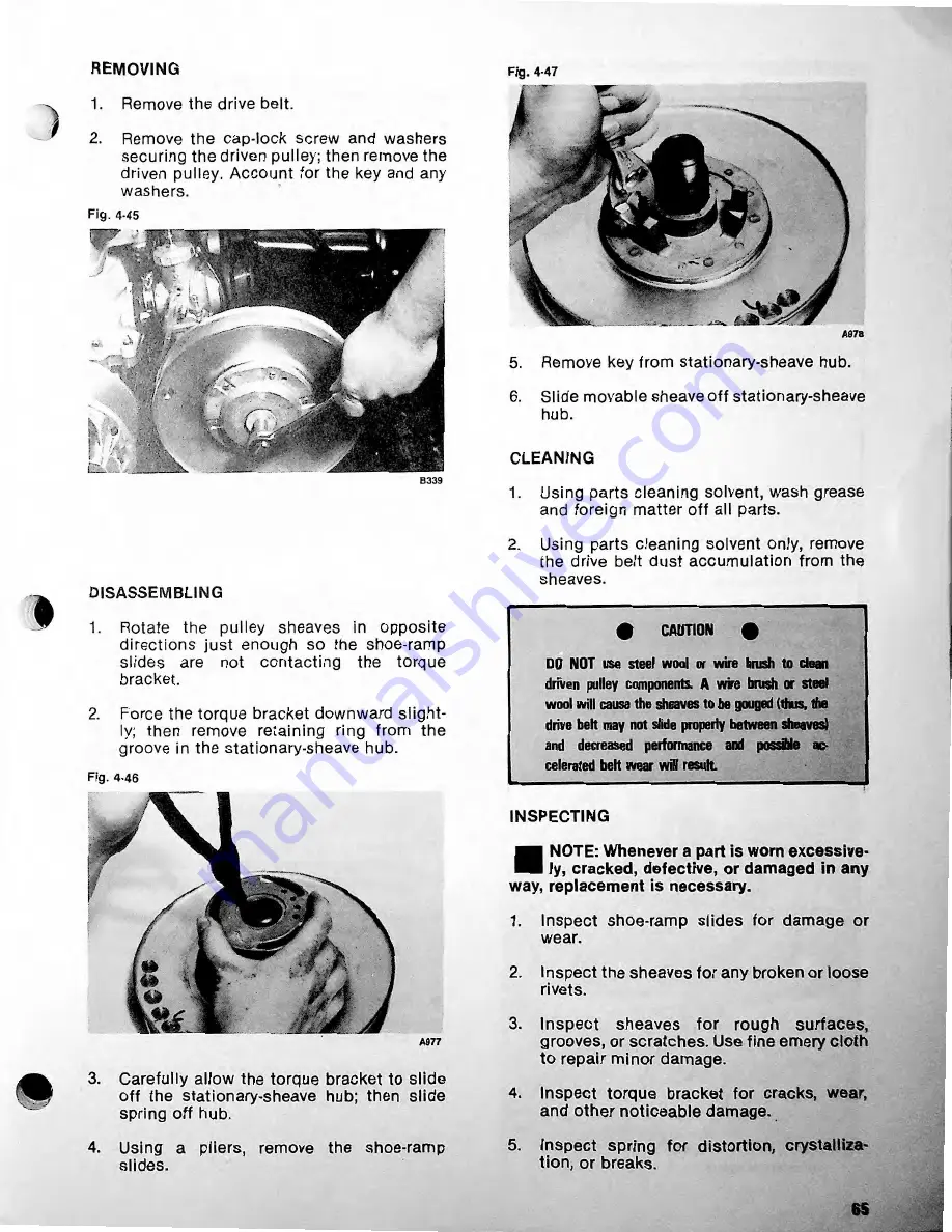 Arctic Cat EL TIGRE 1980 Service Manual Download Page 71