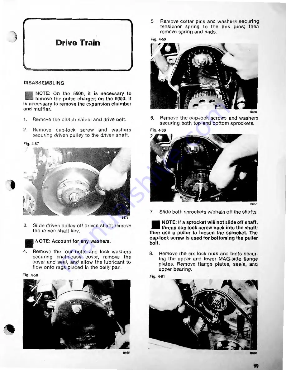 Arctic Cat EL TIGRE 1980 Service Manual Download Page 75