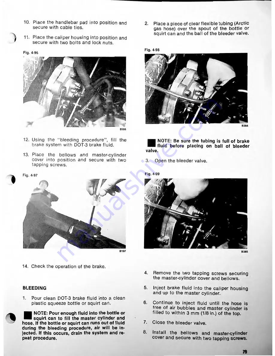 Arctic Cat EL TIGRE 1980 Service Manual Download Page 85