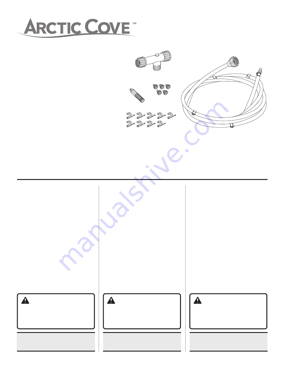 Arctic Cove MAC3810K Скачать руководство пользователя страница 1