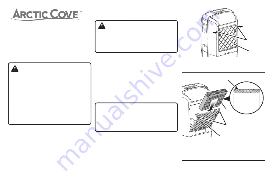 Arctic Cove MAC750 Manual Download Page 1