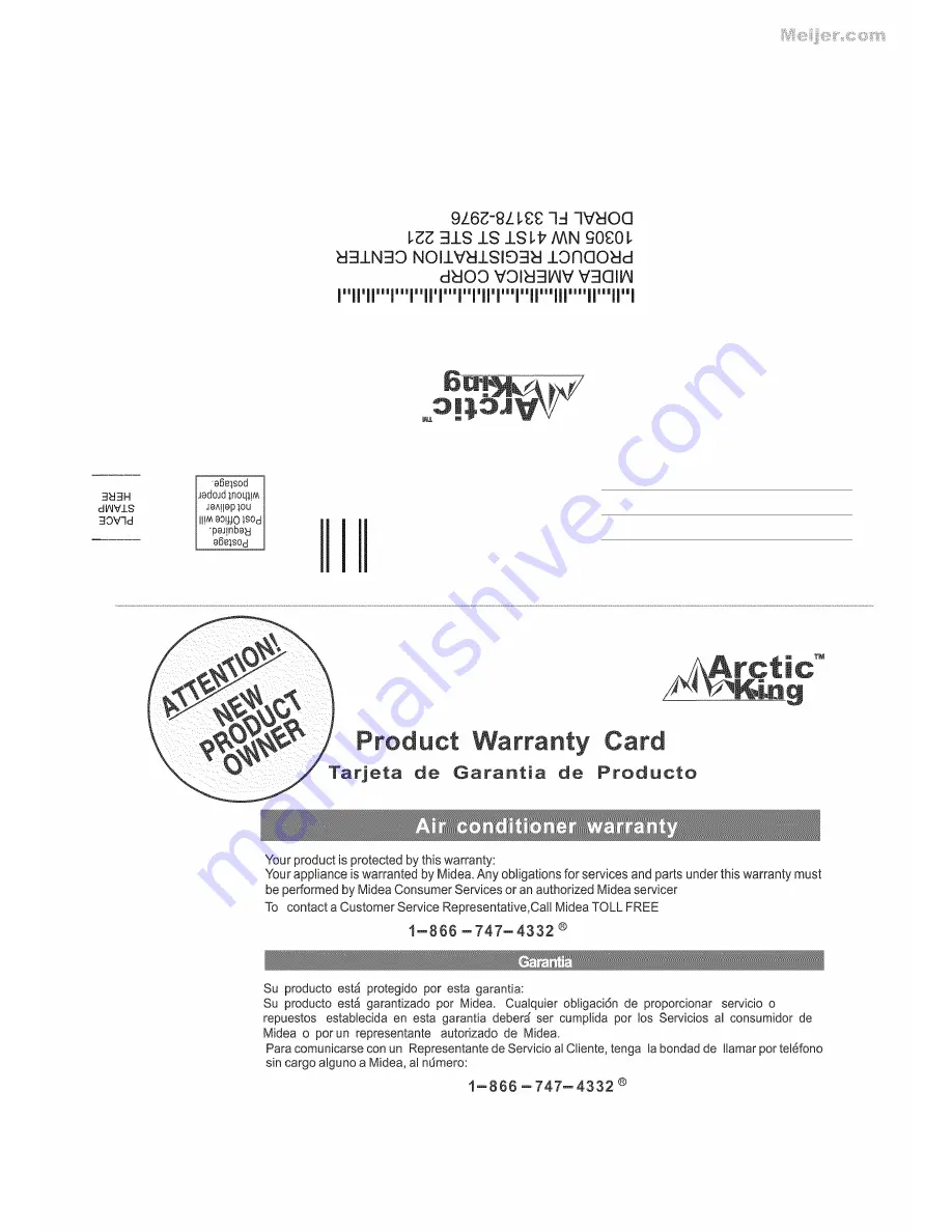 Arctic King rev11/45 Owner'S Manual Download Page 3