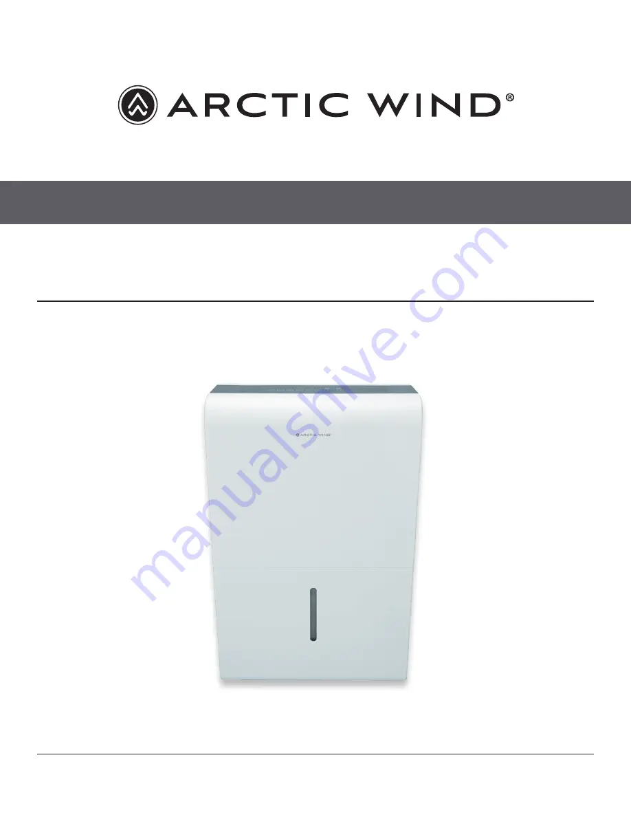 ARCTIC WIND 2AD22A Owner'S Manual Download Page 1