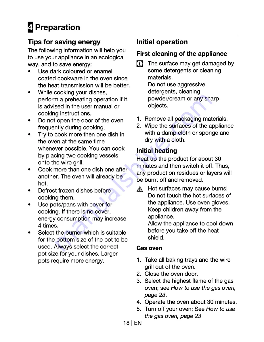 Arctic AG 66 DTTLW Operating Instructions Manual Download Page 19