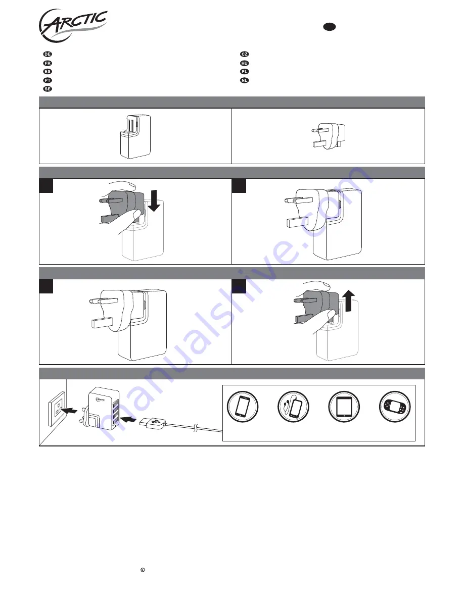 Arctic Charger PRO 4 Скачать руководство пользователя страница 3