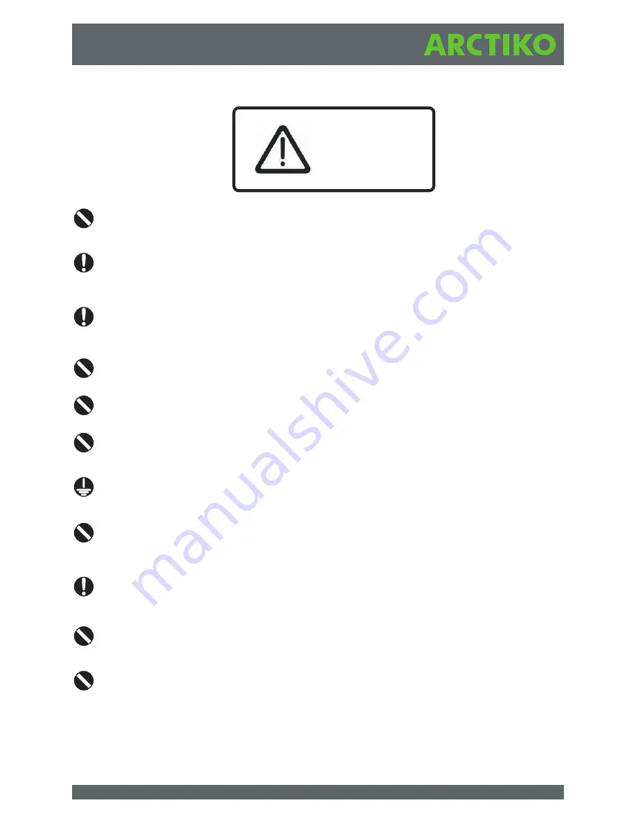 Arctiko BBR100 Operating Instructions Manual Download Page 4