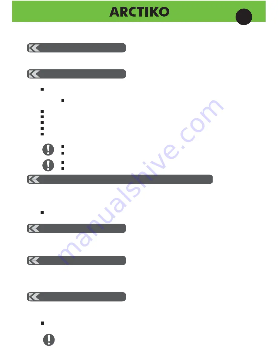 Arctiko CRYO 170-0 Operating Instructions Manual Download Page 12