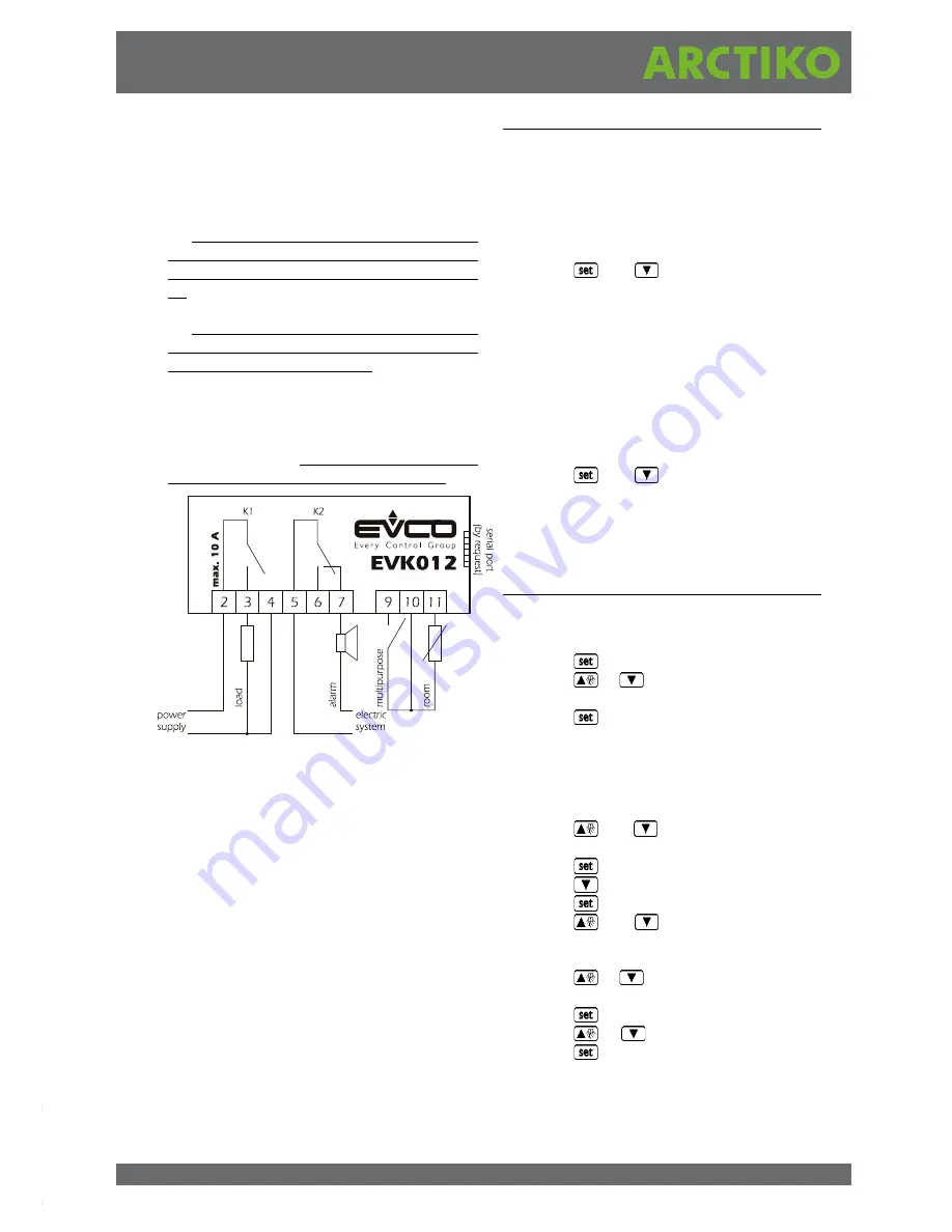 Arctiko LTFE 110 Operating Instructions Manual Download Page 8