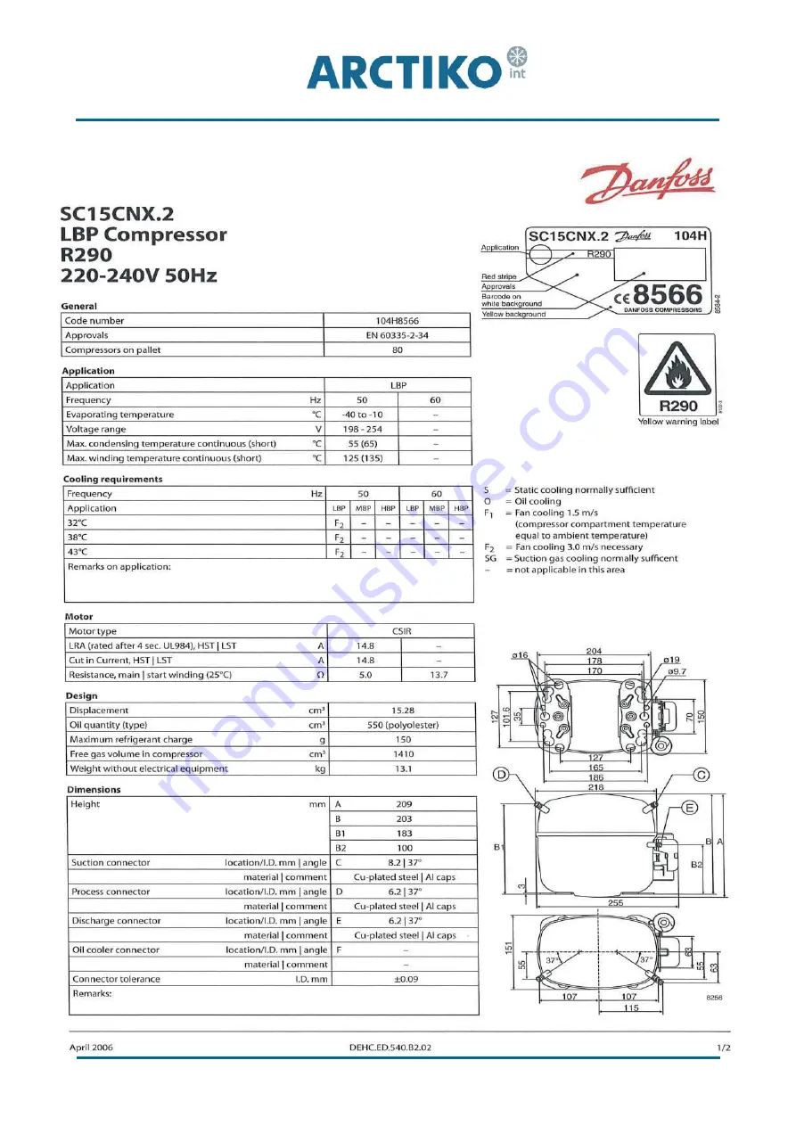 Arctiko SF SERIES Service Manual Download Page 32