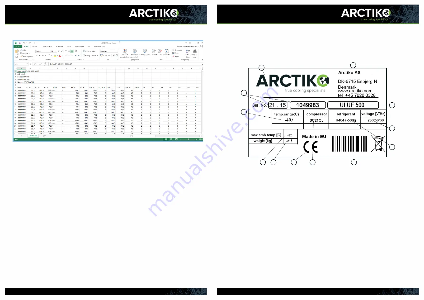 Arctiko ULUF P390 Original Operating Instructions Download Page 21