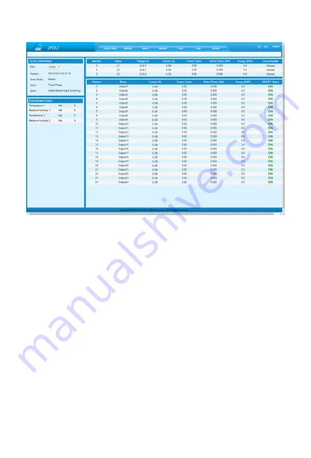 ArcTiv Technologies iPDU User Manual Download Page 14