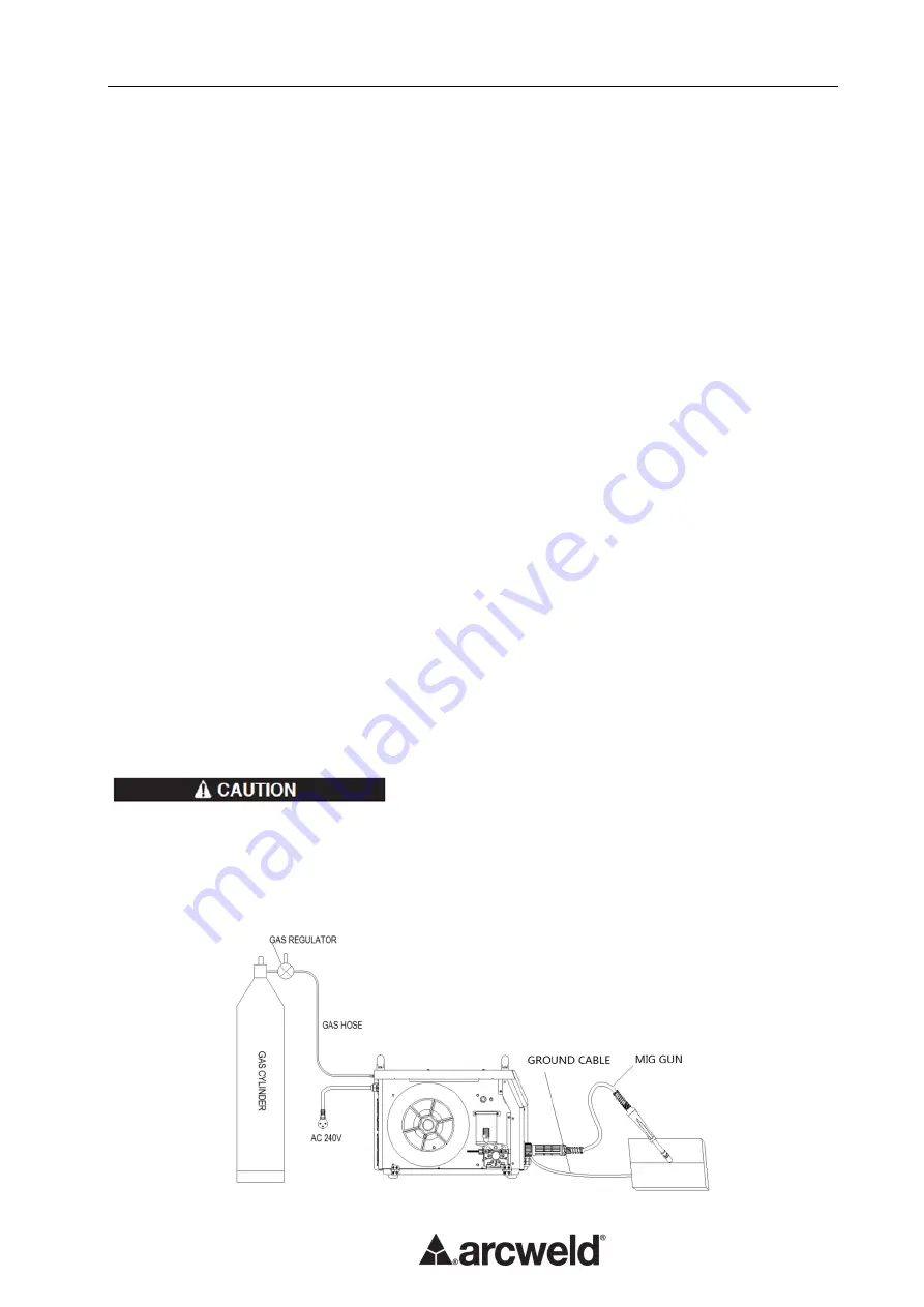arcweld 210C MIG Скачать руководство пользователя страница 17