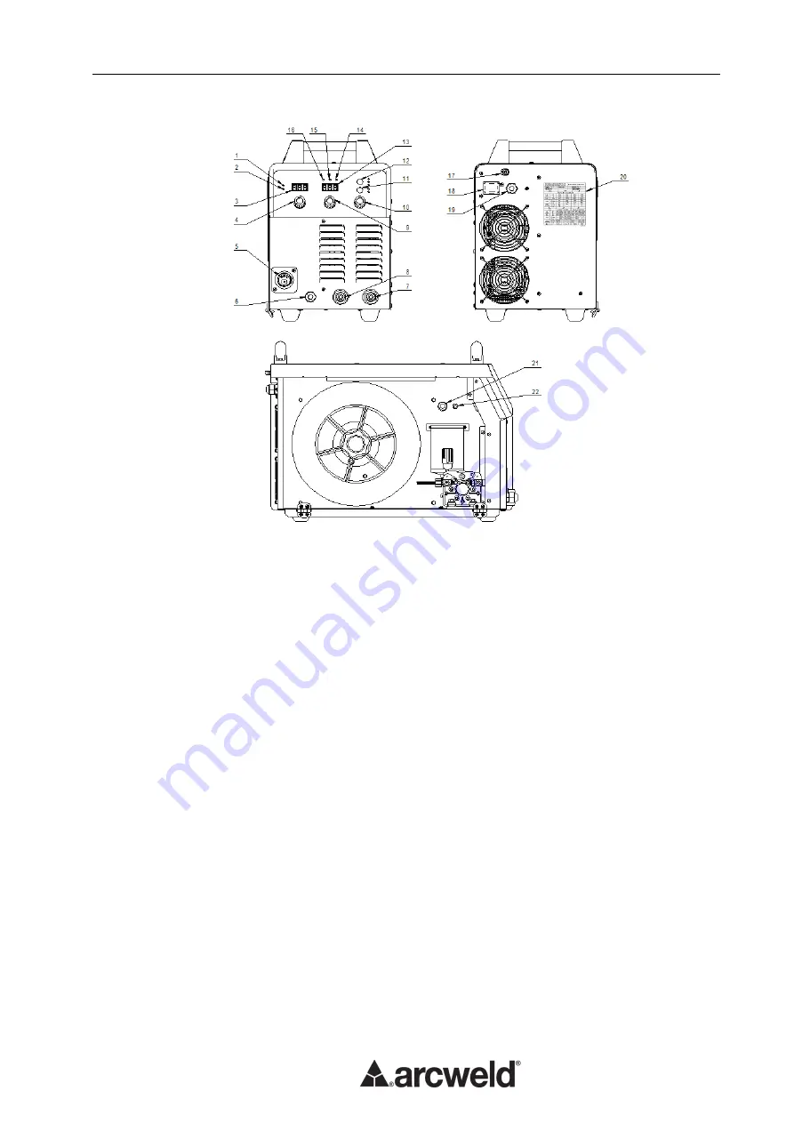 arcweld 210C MIG Скачать руководство пользователя страница 20