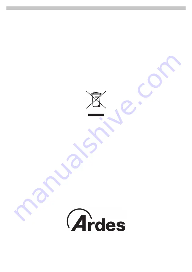 ARDES AR1K32 Instructions For Use Manual Download Page 12