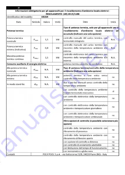 ARDES AR354 Скачать руководство пользователя страница 8