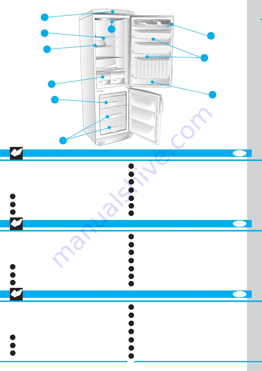 Ardo CO 2210 SH Instructions For Installation, Use And Maintenance Manual Download Page 5