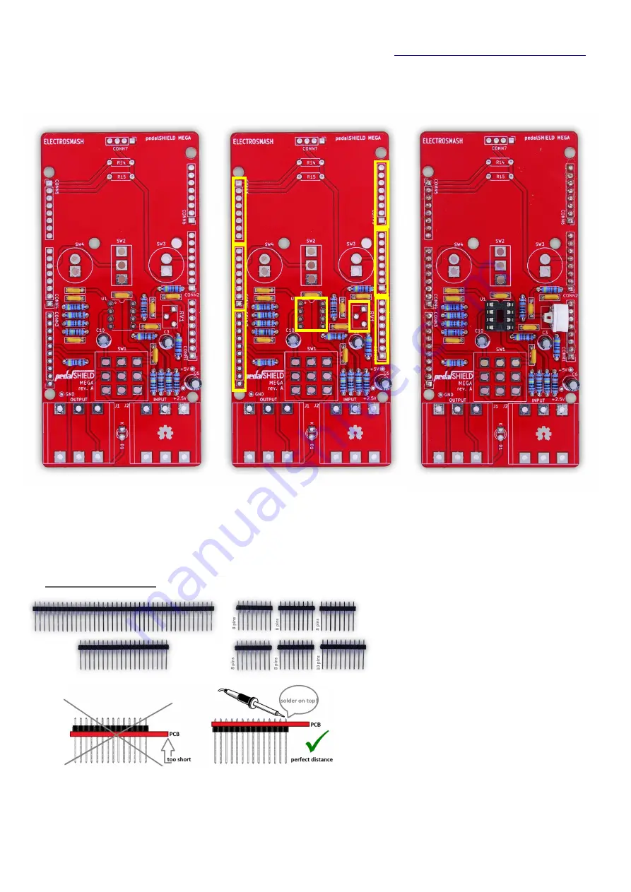 Arduino pedalSHIELD MEGA Скачать руководство пользователя страница 4