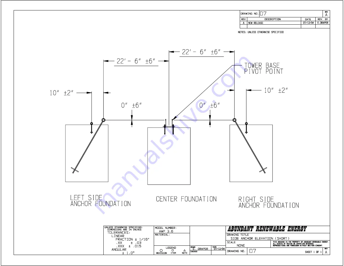 ARE Short Towers Installation Manual Download Page 31