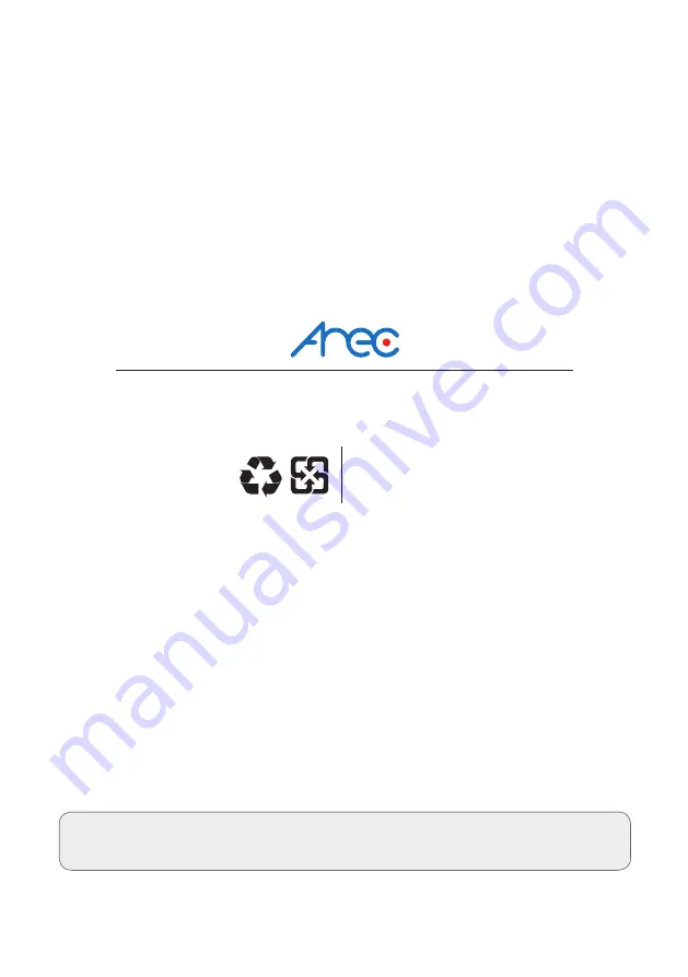 Arec DS-X01 User Manual Download Page 24