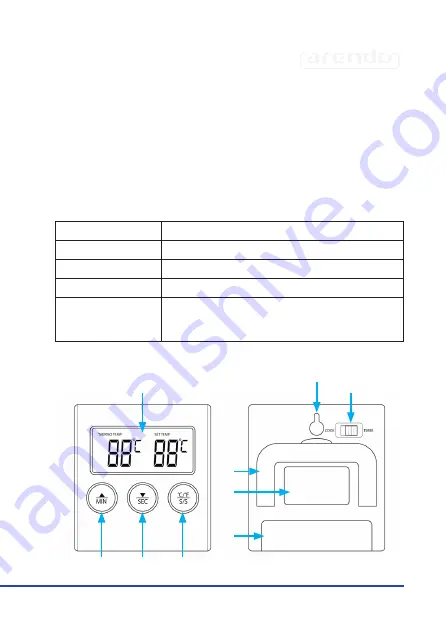 ARENDO 20200915FZ009 Manual Download Page 3