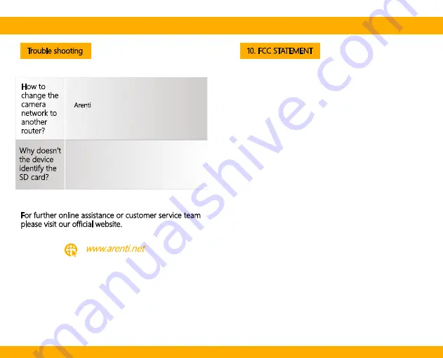 Arenti IN1 Quick Manual Download Page 9