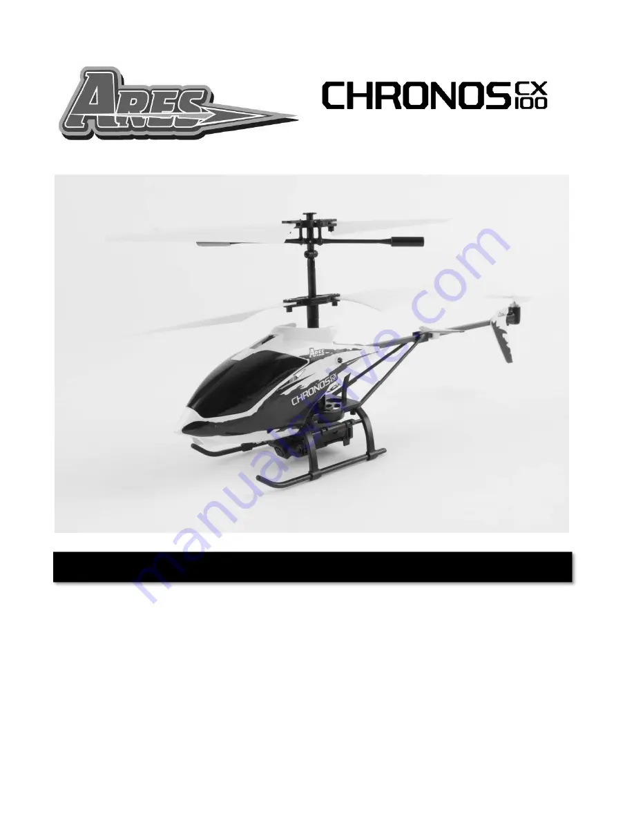 Ares Chronos CX 100 Instruction Manual Download Page 1